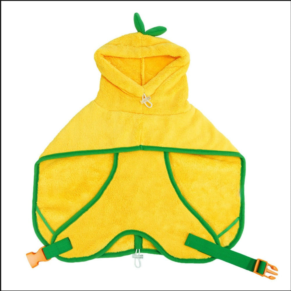 pet bathrobe yellow langerland