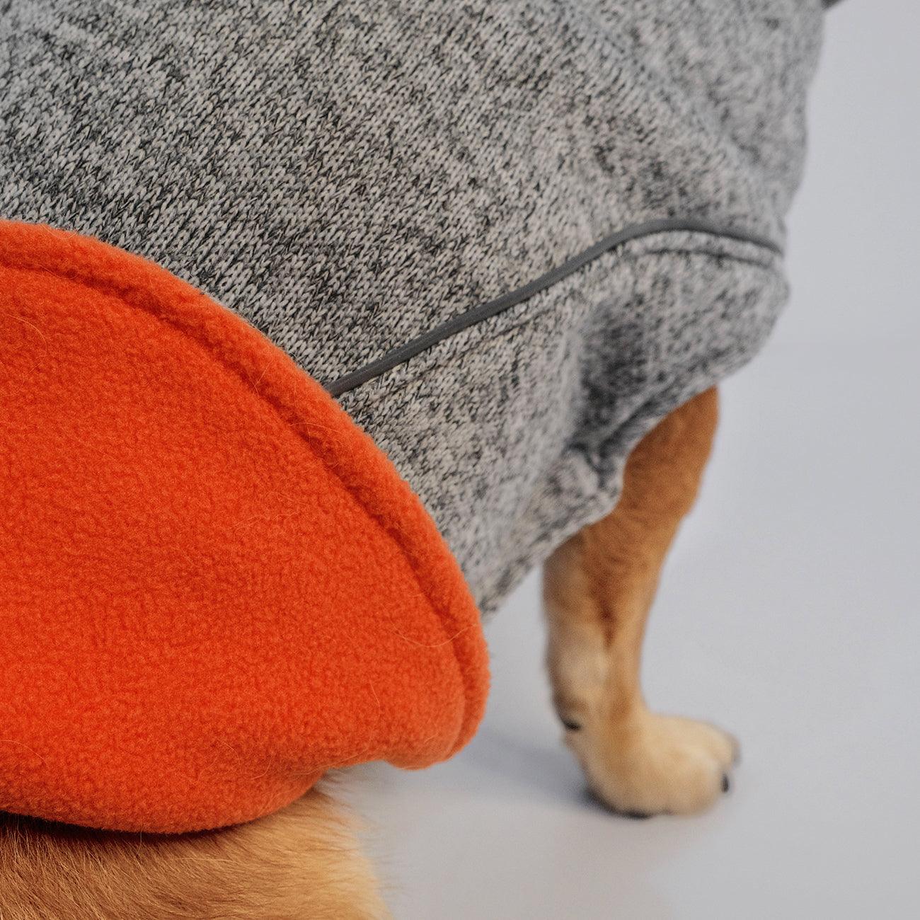 dog winter warm sweater orange langerland