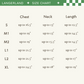 langerland dog fleece coat size