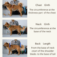 langerland fleece sweater size chart