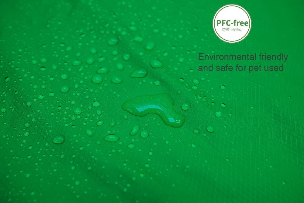 pet safe fabric waterproof green